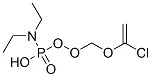 N-(1-chloroethenoxy-methoxy-phosphoryl)-N-ethyl-ethanamine CAS#: 64398-27-2