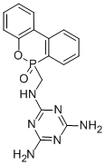 N-[(10-Oxido-9,10-dihydro-9-oxa-10-phosphaphenanthrene)methyl]-1,3,5-triazine-2,4,6-triamine CAS#: 66499-31-8