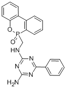 N-[(10-Oxido-9,10-dihydro-9-oxa-10-phosphaphenanthrene)methyl]-6-phenyl-1,3,5-triazine-2,4-diamine CAS#: 66560-05-2