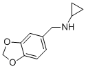 N-(1,3-BENZODIOXOL-5-YLMETHYL)CYCLOPROPANAMINE CAS#: 643007-93-6