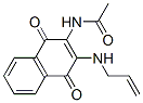 N-[1,4-dioxo-3-(prop-2-enylamino)naphthalen-2-yl]acetamide CAS#: 6957-01-3