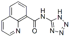 N-(1H-Tetrazol-5-yl)-8-quinolinecarboxamide CAS#: 68056-49-5