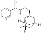 N-[2-(1-adamantyl)ethyl]pyridine-3-carboxamide CAS#: 61876-31-1