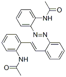 N-[2-[2-[2-[[2-(Acetylamino)phenyl]azo]phenyl]ethenyl]phenyl]acetamide CAS#: 69395-27-3