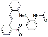 N-[2-[[2-[2-(2-Nitrophenyl)ethenyl]phenyl]azo]phenyl]acetamide CAS#: 69395-31-9