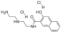 N-[2-[(2-aminoethyl)amino]ethyl]-3-hydroxynaphthalene-2-carboxamide dihydrochloride CAS#: 68921-73-3