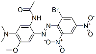 N-[2-[(2-bromo-4,6-dinitrophenyl)azo]-5-(dimethylamino)-4-methoxyphenyl]acetamide CAS#: 68052-45-9