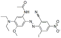 N-[2-[(2-cyano-6-iodo-4-nitrophenyl)azo]-5-(diethylamino)-4-methoxyphenyl]acetamide CAS#: 68214-78-8