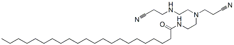 N-[2-[(2-cyanoethyl)[2-[(2-cyanoethyl)amino]ethyl]amino]ethyl]docosanamide CAS#: 68310-25-8