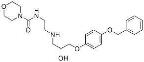 N-[2-[[2-hydroxy-3-[4-(phenylmethoxy)phenoxy]propyl]amino]ethyl]morpholine-4-carboxamide CAS#: 69630-21-3