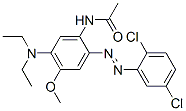 N-[2-[(2,5-Dichlorophenyl)azo]-5-(diethylamino)-4-methoxyphenyl]acetamide CAS#: 68877-36-1