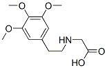 N-[2-(3,4,5-Trimethoxyphenyl)ethyl]glycine CAS#: 7738-40-1