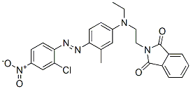 N-[2-[[4-[(2-chloro-4-nitrophenyl)azo]-m-tolyl]ethylamino]ethyl]phthalimide CAS#: 63133-94-8