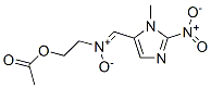 N-(2-Acetoxyethyl)-N-[(1-methyl-2-nitro-1H-imidazol-5-yl)methylene]amine oxide CAS#: 63958-44-1