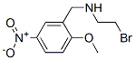 N-(2-Bromoethyl)-2-methoxy-5-nitrobenzylamine CAS#: 61361-58-8