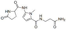 N-(2-Carbamoylethyl)-1-methyl-5-[[(5-oxo-2-pyrrolidinyl)carbonyl]amino]-1H-pyrrole-2-carboxamide CAS#: 61233-57-6