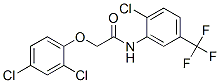 N-[2-Chloro-5-(trifluoromethyl)phenyl]-2-(2,4-dichlorophenoxy)acetamide CAS#: 6195-37-5