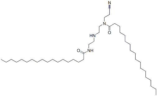 N-(2-Cyanoethyl)-N-[2-[[2-[(1-oxooctadecyl)amino]ethyl]amino]ethyl]octadecanamide CAS#: 68003-27-0