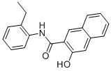 N-(2-ETHYLPHENYL)-3-HYDROXY-2-NAPHTHALENECARBOXAMIDE CAS#: 68911-98-8