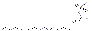 N-(2-Hydroxy-3-sulfonatopropyl)-N,N-dimethyl-1-hexadecanaminium CAS#: 7425-12-9