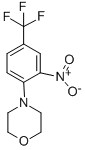 N-[2-NITRO-4-(TRIFLUOROMETHYL)PHENYL]MORPHOLINE CAS#: 62054-72-2