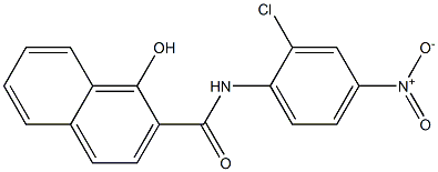 N-(2-chloro-4-nitrophenyl)-1-hydroxynaphthalene-2-carboxaMide CAS#: 65570-43-6