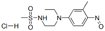 N-[2-[ethyl(3-methyl-4-nitrosophenyl)amino]ethyl]methanesulphonamide monohydrochloride CAS#: 68214-80-2