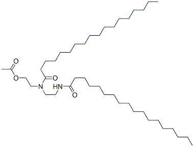 N-(2-hydroxyethyl)-N-[2-(stearoylamino)ethyl]stearamide monoacetate CAS#: 67633-78-7
