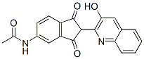 N-[2,3-dihydro-2-(3-hydroxy-2-quinolyl)-1,3-dioxo-1H-inden-5-yl]acetamide CAS#: 67905-54-8