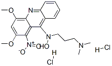 N-(2,4-dimethoxy-1-nitro-acridin-9-yl)-N-(3-dimethylaminopropyl)hydrox ylamine dihydrochloride CAS#: 176915-32-5
