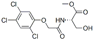 N-[(2,4,5-Trichlorophenoxy)acetyl]-L-serine methyl ester CAS#: 66789-87-5