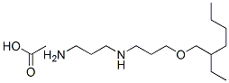 N-[3-[(2-ethylhexyl)oxy]propyl]propane-1,3-diamine monoacetate CAS#: 68877-35-0