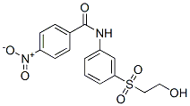 N-[3-[(2-hydroxyethyl)sulphonyl]phenyl]-4-nitrobenzamide CAS#: 65369-95-1