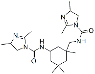 N-[3-[[[(4,5-dihydro-2,4-dimethyl-1H-imidazol-1-yl)carbonyl]amino]methyl]-3,5,5-trimethylcyclohexyl]-4,5-dihydro-2,4-dimethyl-1H-imidazole-1-carboxamide CAS#: 68975-78-0