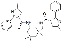 N-[3-[[[(4,5-dihydro-4-methyl-2-phenyl-1H-imidazol-1-yl)carbonyl]amino]methyl]-3,5,5-trimethylcyclohexyl]-4,5-dihydro-4-methyl-2-phenyl-1H-imidazole-1-carboxamide CAS#: 68426-04-0