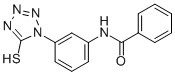 N-(3-(5-MERCAPTO-1H-TETRAZOL-1-YL)PHENYL)BENZAMIDE CAS#: 63967-10-2