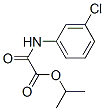 N-(3-Chlorophenyl)oxamidic acid isopropyl ester CAS#: 7399-76-0