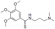 N-[3-(Dimethylamino)propyl]-3,4,5-trimethoxybenzothioamide CAS#: 69353-25-9