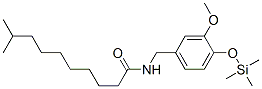 N-[[3-Methoxy-4-(trimethylsiloxy)phenyl]methyl]-9-methyldecanamide CAS#: 69796-06-1