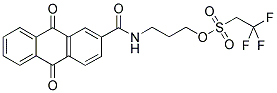 N-(3-TRIFLUOROETHANESULFONYLOXYPROPYL)ANTHRAQUINONE-2-CARBOXAMIDE CAS#: 661461-84-3