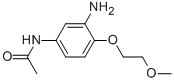 N-[3-amino-4-(2-methoxyethoxy)phenyl]acetamide CAS#: 68385-79-5
