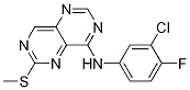 N-(3-chloro-4-fluorophenyl)-6-(methylthio)pyrimido[5,4-d]pyrimidin-4-amine CAS#: 177908-24-6