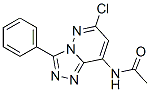N-(3-chloro-9-phenyl-1,2,7,8-tetrazabicyclo[4.3.0]nona-2,4,6,8-tetraen -5-yl)acetamide CAS#: 6722-86-7