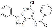 N-(3-chloro-9-phenyl-1,2,7,8-tetrazabicyclo[4.3.0]nona-2,4,6,8-tetraen -5-yl)benzamide CAS#: 6583-03-5