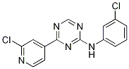 N-(3-chlorophenyl)-4-(2-chloropyridin-4-yl)-1,3,5-triazin-2-amine CAS#: 652153-37-2
