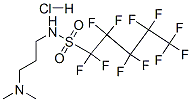 N-[3-(dimethylamino)propyl]-1,1,2,2,3,3,4,4,5,5,5-undecafluoropentane-1-sulphonamide monohydrochloride CAS#: 68957-60-8
