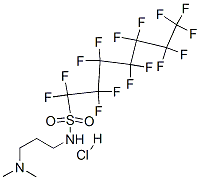 N-[3-(dimethylamino)propyl]-1,1,2,2,3,3,4,4,5,5,6,6,7,7,7-pentadecafluoroheptane-1-sulphonamide monohydrochloride CAS#: 67940-02-7