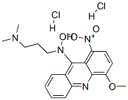 N-(3-dimethylaminopropyl)-N-(4-methoxy-1-nitro-acridin-9-yl)hydroxylam ine dihydrochloride CAS#: 176915-29-0