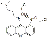 N-(3-dimethylaminopropyl)-N-(4-methyl-1-nitro-acridin-9-yl)hydroxylami ne dihydrochloride CAS#: 176915-30-3