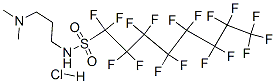 N-[3-(dimethylamino)propyl]heptadecafluorooctanesulphonamide monohydrochloride CAS#: 67939-88-2